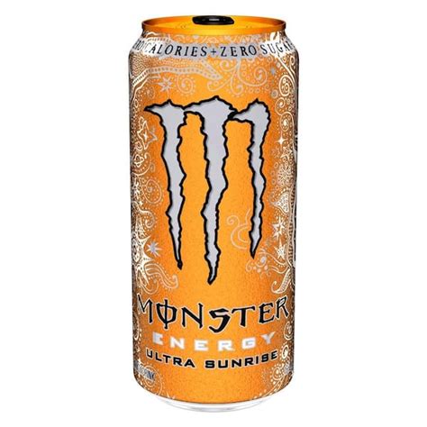 Coca Cola 16 Oz Monster Ultra Sunrise Energy Drink 070847020905 The