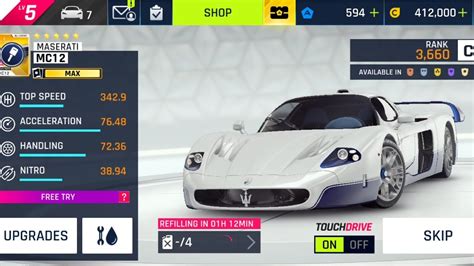 Asphalt 9 Legends Maserati Mc12 Grand Prix Event YouTube