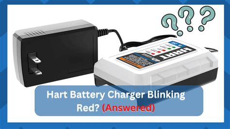 Why Is My Hart Battery Charger Blinking Red Answered HookedOnTool