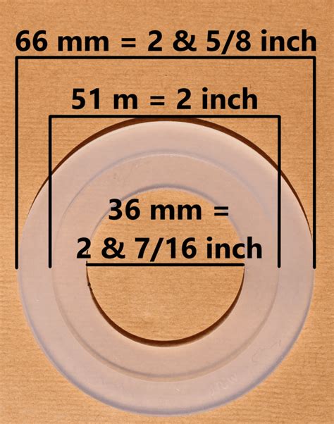 Kohler Inch Od Inch Id In Lip Silicone Seal