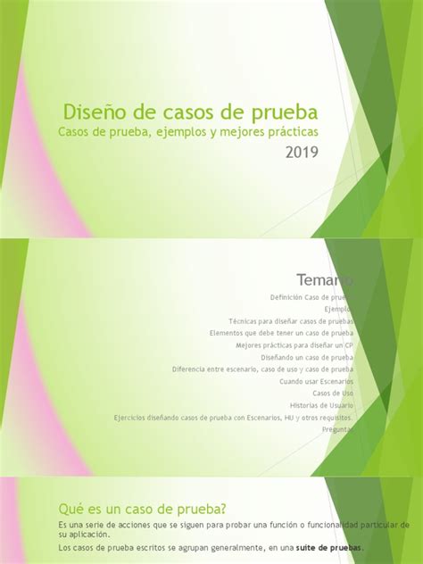 Guía Completa Para El Diseño Efectivo De Casos De Prueba Pdf Caso De Uso Software