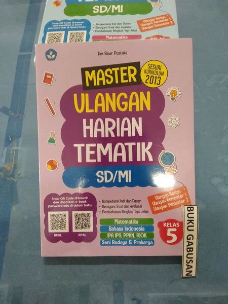 Jual Buku Master Ulangan Harian Tematik Sd Mi Kelas Wr Di Lapak Buku