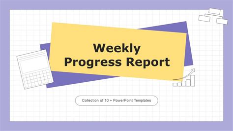 Weekly Progress Report Powerpoint Ppt Template Bundles PPT Sample