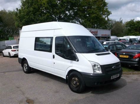 Ford Transit 350 Mwb201212 Reg6 Seater Crew Vanonly 128kvery Nice