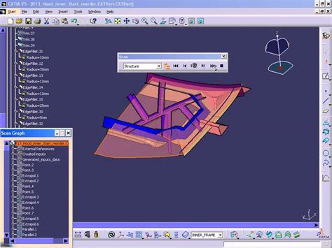 Catia V5 Mechanical Shape Design Hdx Youtube