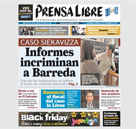 Noticias De Prensa Libre De Guatemala De Hoy Leer Un Libro