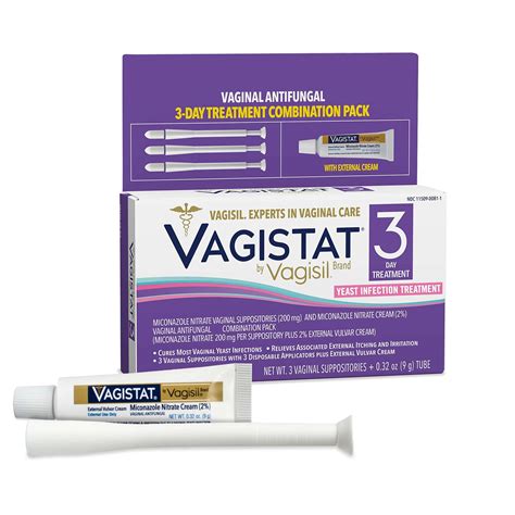 Vagistat 3 Day Yeast Infection Treatment For Women Helps Relieve