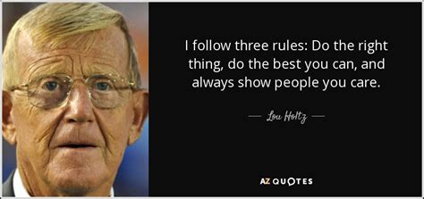 Top 25 Quotes By Lou Holtz Of 189 A Z Quotes