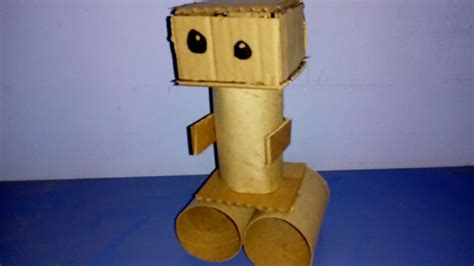 Como Hacer Un Robot De Carton Facil Tutorial Paso A Paso Para