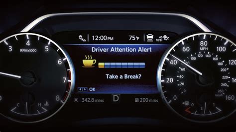 Driver Attention Alert System Laurel Nissan