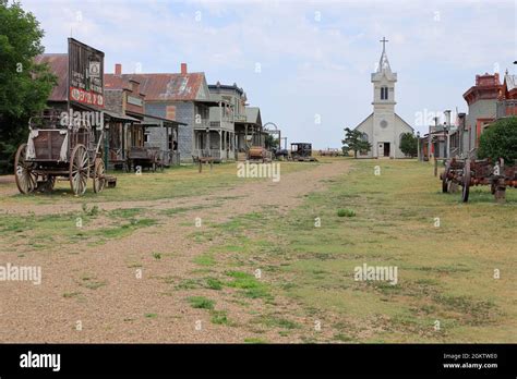 The Original 1880 Town With Church In The Backgroundmidland South