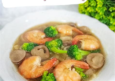 Resep Cah Brokoli Jamur Udang Oleh Siti Khoiriyah Cookpad