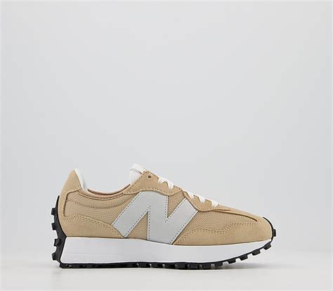 New Balance 327 Trainers Beige Silver Hers Trainers