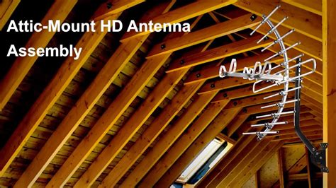 29884 991 GE UltraPro Attic Mount HD Antenna Assembly YouTube