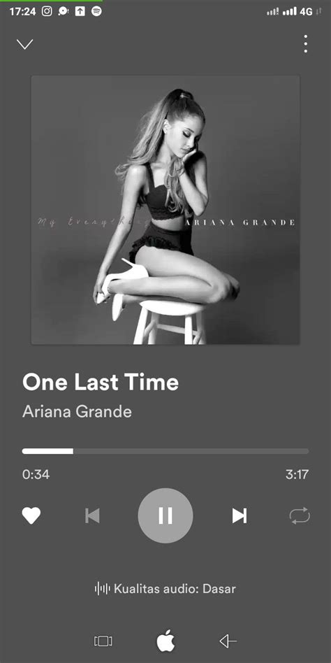 Ariana Grande One Last Time Ariana Grande Ariana Spotify