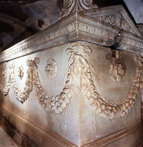 Turkey Ephesus The Tomb Of Celsus In Situ Under The Celsus Library Nd