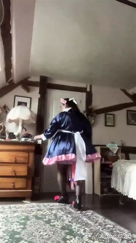 In A Blue And Pink Maid Outfit For A Day French Gay Amateur Porn Xhamster