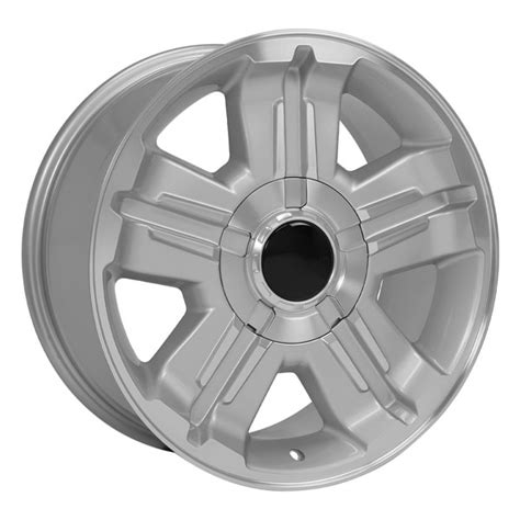 18 Inch Chevy Silverado Machined Silver Wheels Purchase 18x8 Silver Machined Rims For Chevy