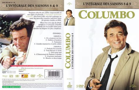 Jaquette Dvd De Columbo Saison 8 Et 9 Coffret V2 Cinéma Passion