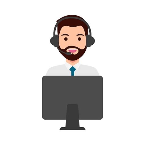 Premium Vector Illustration Of Call Center