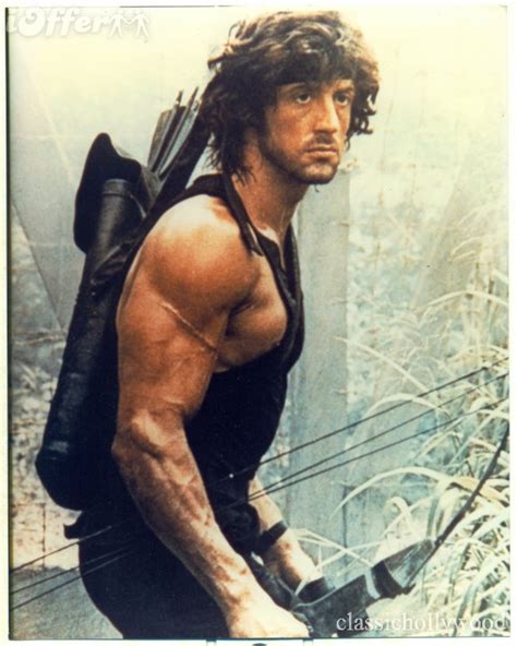 Sylvester Stallone Sallones Workout Stallones Diet Rambo First