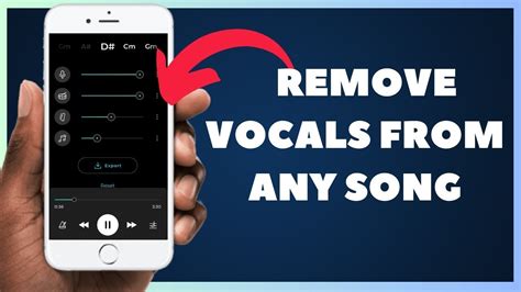 How To Remove Vocals From Any Song To Make A Karaoke Track Youtube