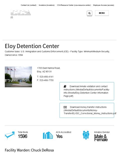 Eloy Detention Center (ICE) | PDF