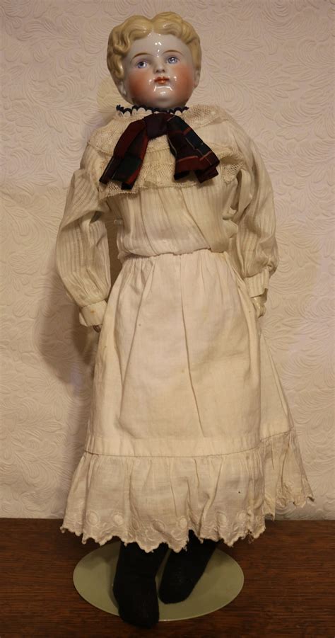 Vintage Blonde Curly Top China Head Doll Large Doll Made In Germany Etsy