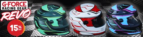 G Force Revo Graphics Sa2020 Racing Helmets