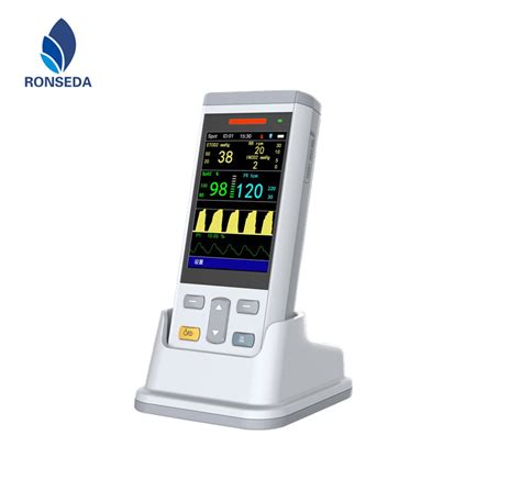 35inch Handheld Capnograph Monitor Vital Signs Monitor With Spo2 And