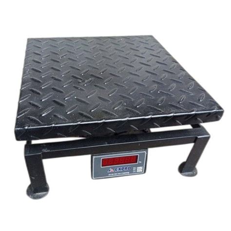 Expro Digital Mild Steel Heavy Duty Platform Scale For Weighing