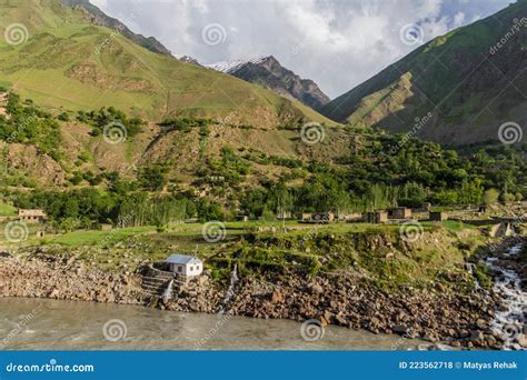 Small Village in Badakhshan Province of Afghanist Stock Photo - Image ...