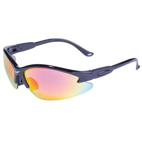 Global Vision Eyewear Cougar G Tech Red Safety Lenses Woodcraft