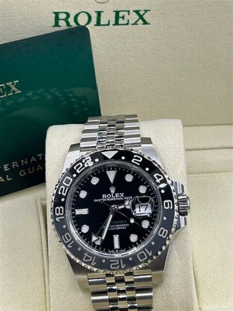 ROLEX GMT MASTER II WATCH BRUCE WAYNE 126710 GRNR JUBILEE BRACELET