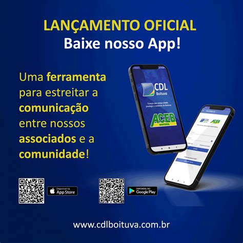 Lan Amento Oficial Do Aplicativo Cdl Boituva