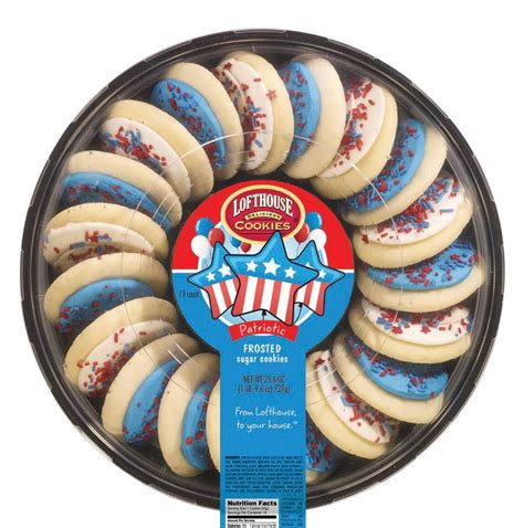 Lofthouse Patriotic Frosted Sugar Cookies Chocolates Lofthouse Sugar