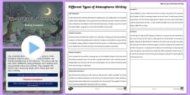 Creating Atmosphere And Tension Differentiated Activity Sheets