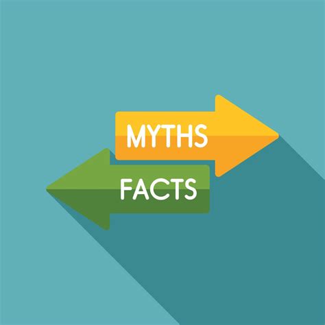 Separating myths from facts, choosing correct information 74347265