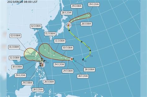 3颱共舞！第11號颱風「海葵」生成 「蘇拉」轉彎南部有機會放颱風假 上報 焦點