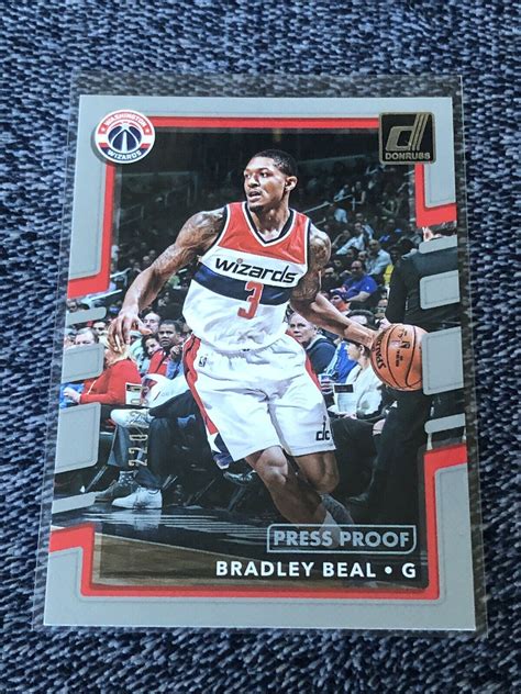 Panini Donruss Press Proof Silver Bradley Beal