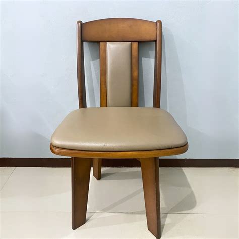 Japanese Wooden Swivel Chair, Japan Surplus, Furniture & Home Living, Furniture, Chairs on Carousell