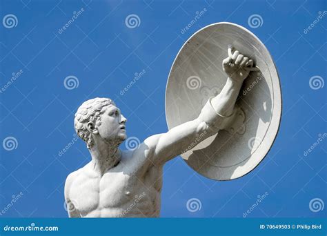 BERLIN GERMANY EUROPE SEPTEMBER 15 Statue Of A Naked Male W Editorial Stock Photo Image