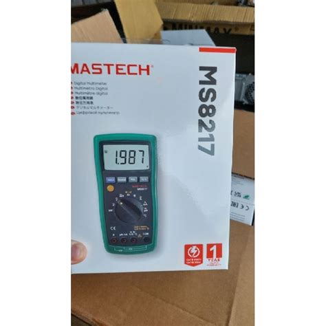 全新MASTECH 邁世 MS8217 數位萬用表 蝦皮購物