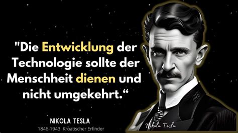 Nikola Tesla Vision R Erfinder Philosoph Seine Besten Zitate