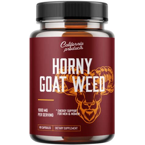 Horny Goat Weed Complex Male Enhancement Pills And Natural Testosterone