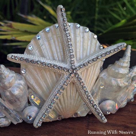 How To Make A Seashell Mermaid Crown Running With Sisters