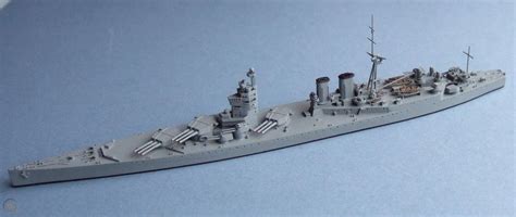 Model of the proposed British 'battlecruiser' class 'G3' [1600 x 677 ...