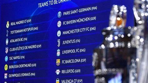 Jadwal Liga Champion Dan Jam Tayang Siaran Langsung Dan Live Streaming