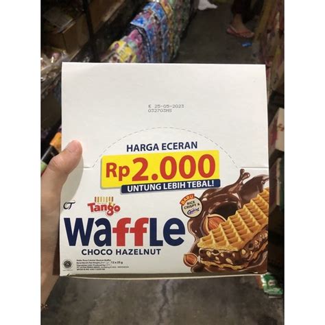 Jual Tango Waffle Choco Hazelnut Pcs Shopee Indonesia