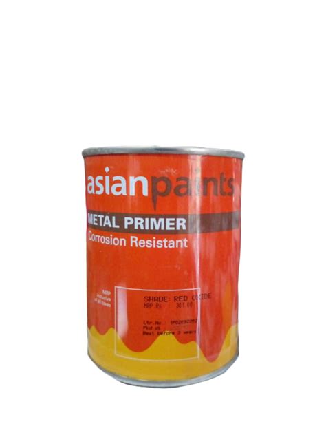 Asian Paints Metal Primer Corrosion Resistant Red Oxide 500ml Daraz